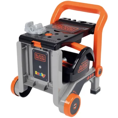 Детский ящик мастера Smoby Black 360219 & Decker с 19 аксессуарами от 3 лет