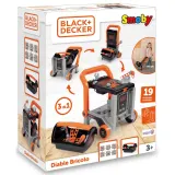 Детский ящик мастера Smoby Black 360219 & Decker с 19 аксессуарами от 3 лет — фото 2