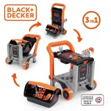 Детский ящик мастера Smoby Black 360219 & Decker с 19 аксессуарами от 3 лет — фото 3