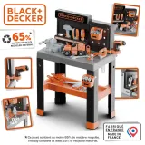 Детский верстак Smoby Black 360740 & Decker Bricolo Center с 79 аксессуарами от 3 лет — фото 4