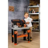 Детский верстак Smoby Black 360740 & Decker Bricolo Center с 79 аксессуарами от 3 лет — фото 6