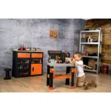 Детский верстак Smoby Black 360740 & Decker Bricolo Center с 79 аксессуарами от 3 лет — фото 7