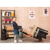 Детский мега-верстак Smoby Black 360726WEB & Decker с зоной маляра и сантехника 100 аксессуаров от 3 лет — фото 6