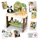 Детский игровой центр ухода за животными Smoby 340406 с пандой и 19 аксессуарами от 3 лет — фото 4