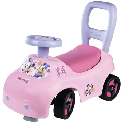 Детская каталка-толокар Smoby 720544 Минни розовая для малышей от 10 месяцев