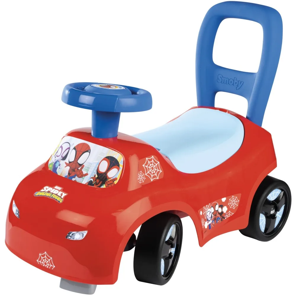 Детская каталка-толокар Smoby 720546WEB Спайди для малышей от 10 месяцев