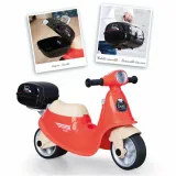Детская каталка-скутер Smoby 721007 ретро с багажником для малышей от 18 месяцев — фото 2
