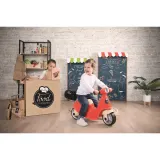 Детская каталка-скутер Smoby 721007 ретро с багажником для малышей от 18 месяцев — фото 5