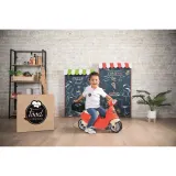 Детская каталка-скутер Smoby 721007 ретро с багажником для малышей от 18 месяцев — фото 6
