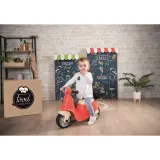 Детская каталка-скутер Smoby 721007 ретро с багажником для малышей от 18 месяцев — фото 7