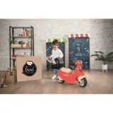 Детская каталка-скутер Smoby 721007 ретро с багажником для малышей от 18 месяцев — фото 8