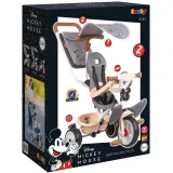 Детский трёхколёсный велосипед Smoby 741402 Микки Маус Baby Balade Plus от 10 месяцев — фото 1