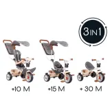 Детский трёхколёсный велосипед Smoby 741402 Микки Маус Baby Balade Plus от 10 месяцев — фото 3