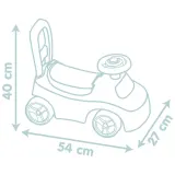 Детская каталка-толокар Smoby Little 140503WEB с клаксоном для малышей от 10 месяцев — фото 4
