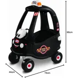 Детская машинка-каталка Little Tikes Cozy Coupe 170515 Такси от 18 месяцев — фото 5
