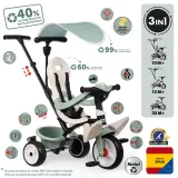 Детский трёхколёсный велосипед Smoby Life Baby Balade Plus 741405 3в1 от 10 месяцев — фото 3