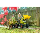 Детский педальный трактор Rolly Toys Farmtrac Axos CLAAS 611041 340 с ковшом от 3 лет — фото 2