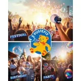 Мегафон для мыльных пузырей Pustefix 869771 с жидкостью 250 мл от 4 лет — фото 6