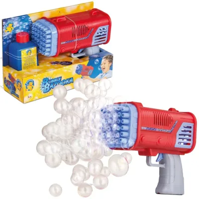 Метатель мыльных пузырей Pustefix Bubble Party Bazooka 869642 с жидкостью 250 мл от 4 лет