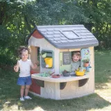 Игровой садовый домик Smoby 810505 с летней кухней и 16 аксессуарами 810505 — фото 5