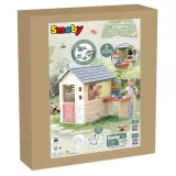 Садовый домик Smoby 810742 с мастерской и 39 аксессуарами для детей от 2 лет — фото 2