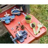 Садовый домик Smoby 810742 с мастерской и 39 аксессуарами для детей от 2 лет — фото 7
