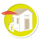 Зонт для игрового домика Smoby Neo 810911 для детей от 2 лет — фото 3