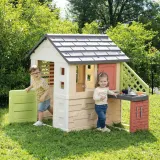 Садовый домик Smoby Nature 810739 с кухней и 17 аксессуарами для детей от 2 лет — фото 5