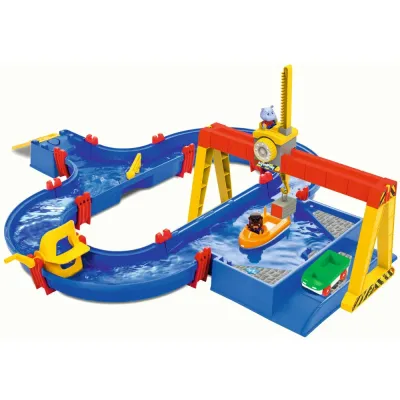 Simba 01532 — Водный трек AquaPlay «Контейнерный порт»