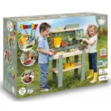 Игровая кухня Smoby 840208 для игр с водой и песком с 15 аксессуарами для детей от 3 лет — фото 2