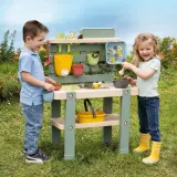 Игровая кухня Smoby 840208 для игр с водой и песком с 15 аксессуарами для детей от 3 лет — фото 6