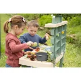 Игровая кухня Smoby 840208 для игр с водой и песком с 15 аксессуарами для детей от 3 лет — фото 7