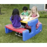 Большой пикниковый столик Little Tikes 4668 синий для детей от 3 лет — фото 3