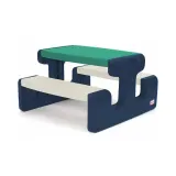 Пикниковый столик Little Tikes 174063 сине-зелёный для детей от 18 месяцев — фото 1