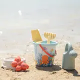 Ведёрко для песка с аксессуарами Smoby Green 862173 для детей от 18 месяцев — фото 4