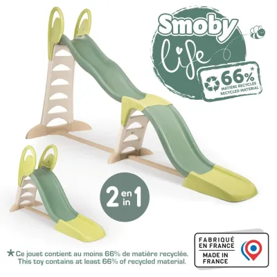 Большая детская горка Smoby MEGAGLISS 820201 2-в-1 360 см 820201