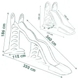 Большая детская горка Smoby MEGAGLISS 820201 2-в-1 360 см 820201 — фото 3