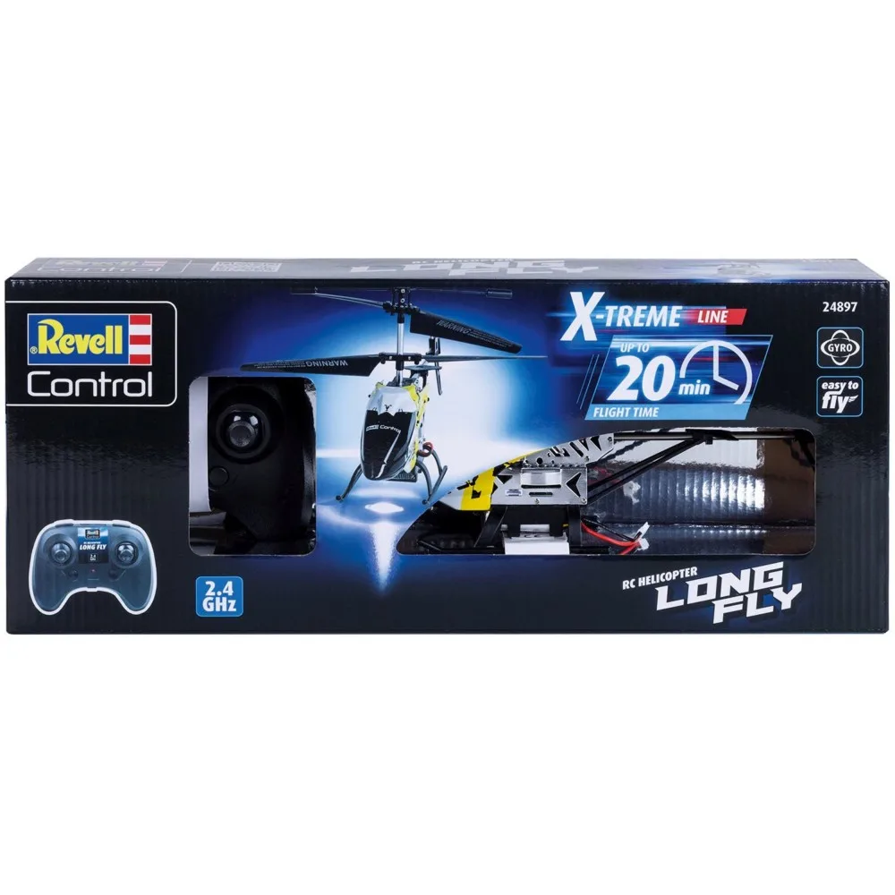 Радиоуправляемый вертолёт Revell Control X-Treme Long Fly 24897 2,4 ГГц