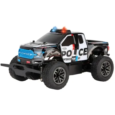 Радиоуправляемый внедорожник Carrera RC Ford F- 182024150 Raptor Полиция 1:18 2,4 ГГц