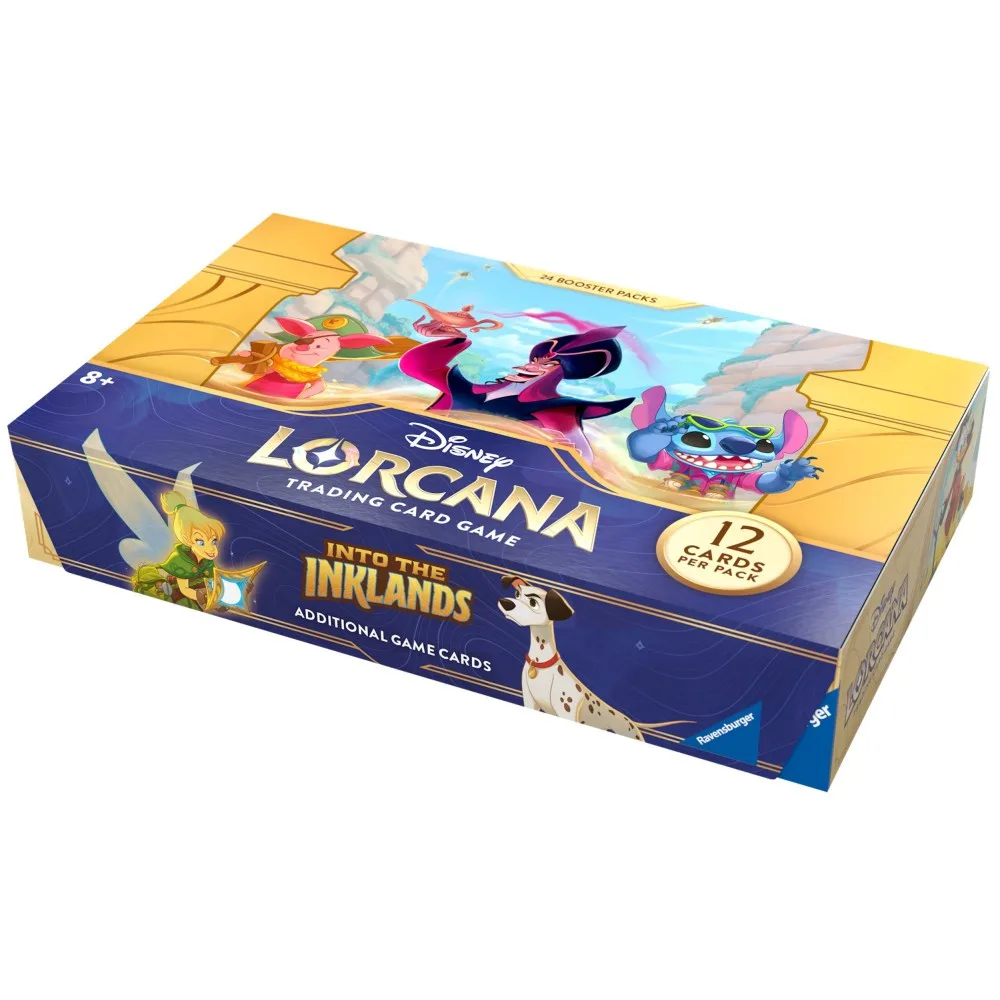 Ravensburger 98312 — Карточная игра Disney Lorcana Into the Inklands набор 24 бустера 288 карт