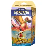 Ravensburger 98278 — Карточная игра Disney Lorcana Into the Inklands стартовая колода Ruby & Sapphire 60 карт — фото 1