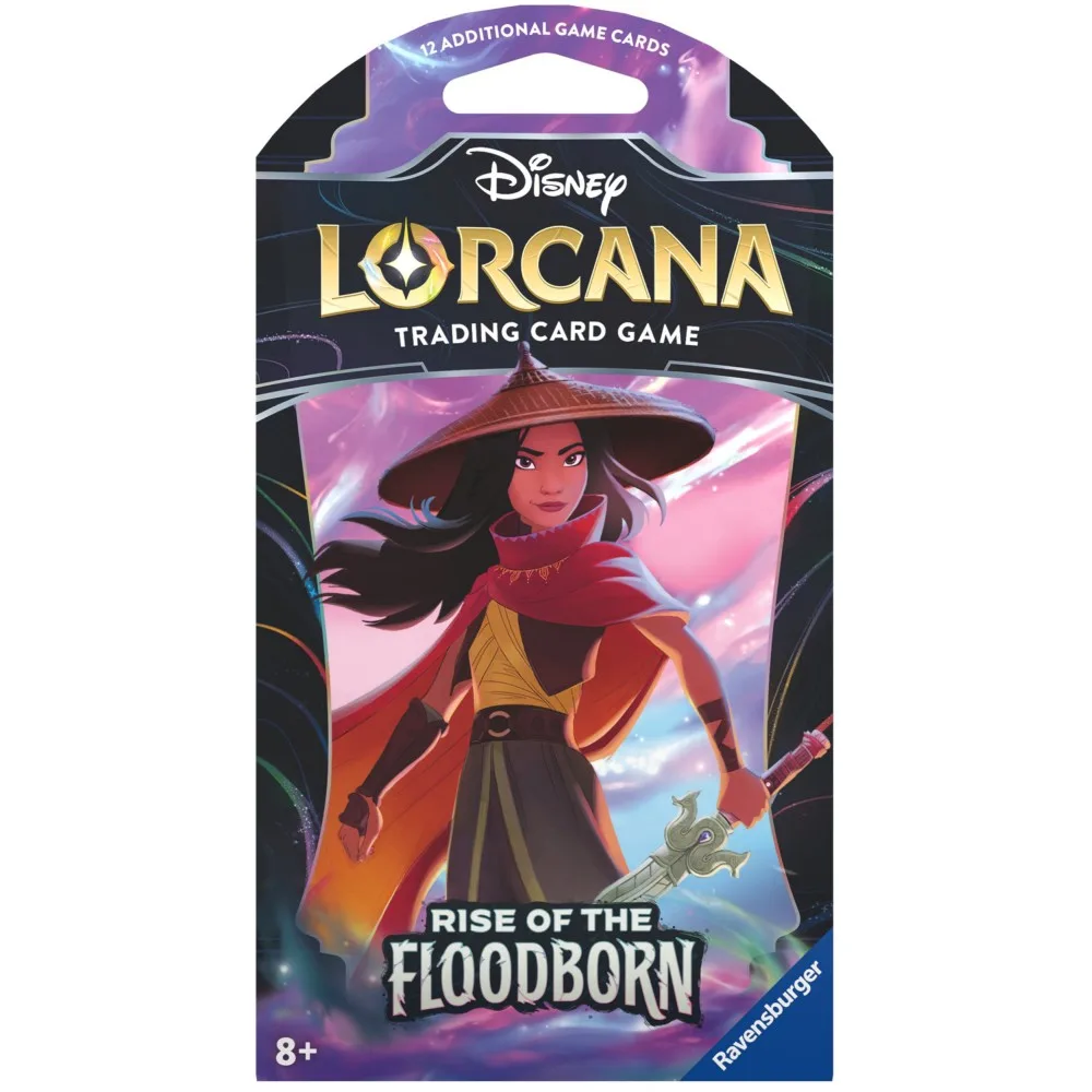 Ravensburger 98247 — Коллекционные карты Disney Lorcana TCG «Rise of the Floodborn» бустер 12 к