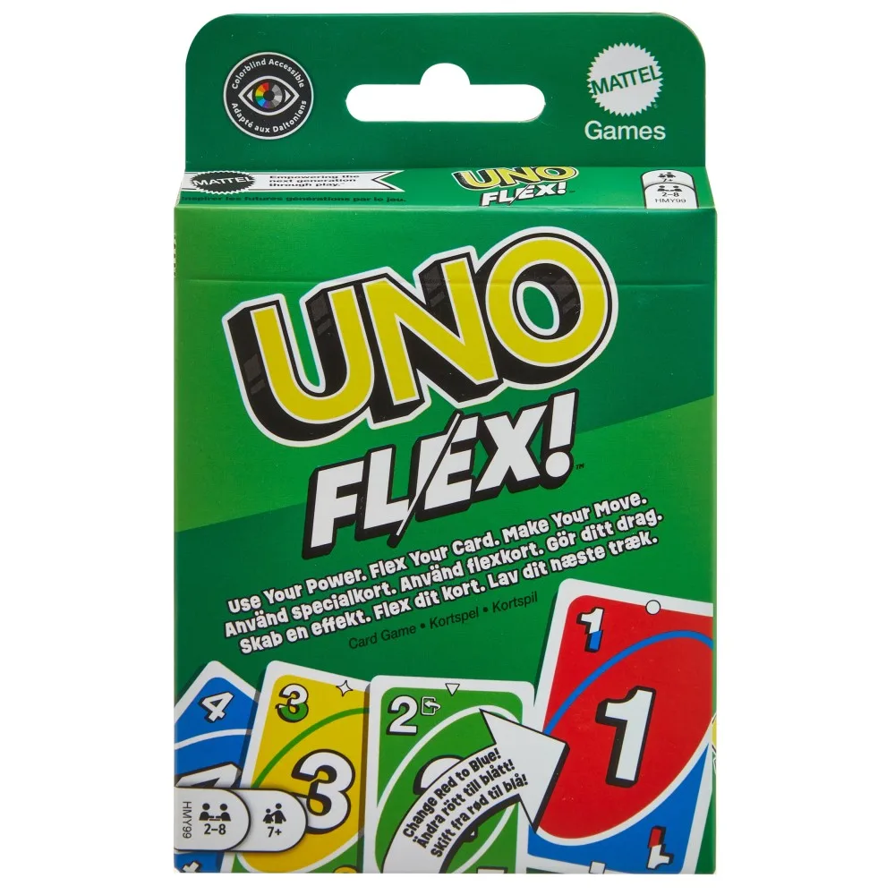 Настольная карточная игра Mattel UNO Flex HMY HMY9999