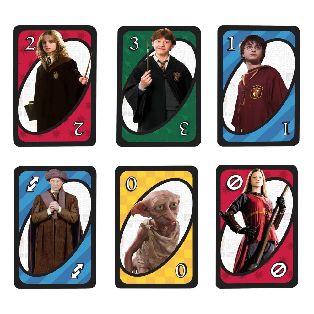 Настольная карточная игра Mattel UNO FNC42 «Гарри Поттер» FNC42