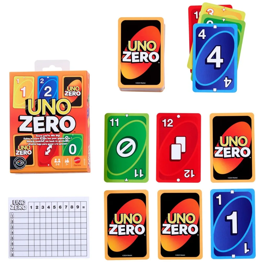 Настольная карточная игра UNO Zero Mattel JHH JHH4848