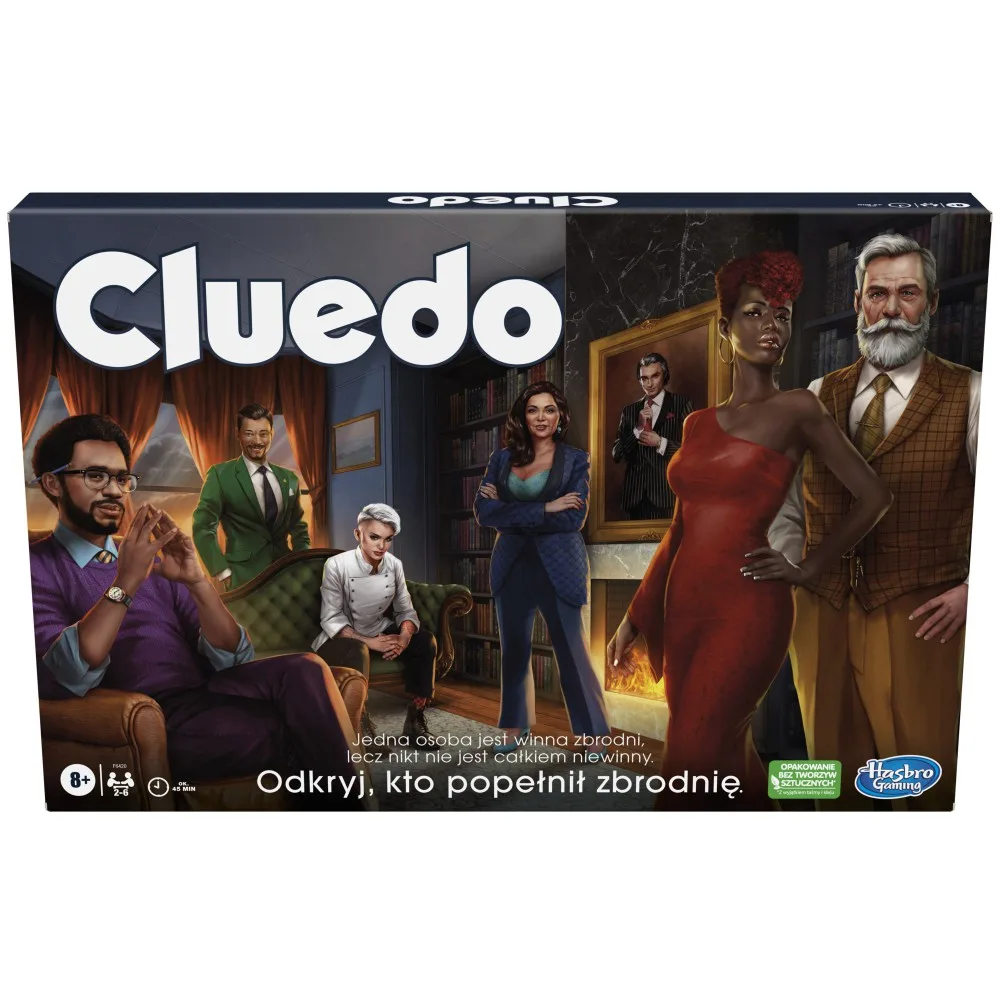 Настольная игра Hasbro F6420 Клуэдо новая версия F6420