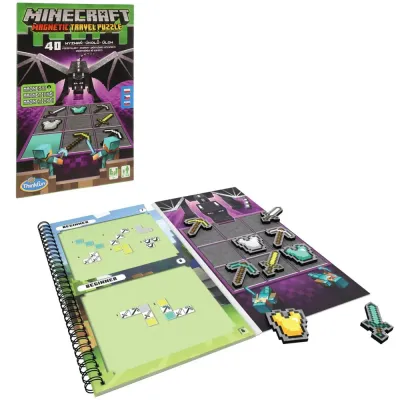 Магнитная логическая головоломка ThinkFun Minecraft 764327 дорожная версия 764327