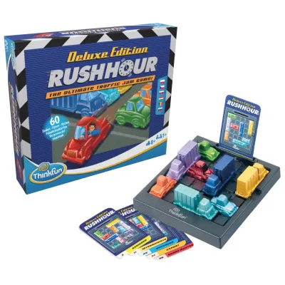 Настольная логическая игра ThinkFun 765195 Час пик Deluxe Rush Hour 765195