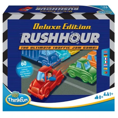 Настольная логическая игра ThinkFun 765195 Час пик Deluxe Rush Hour 765195