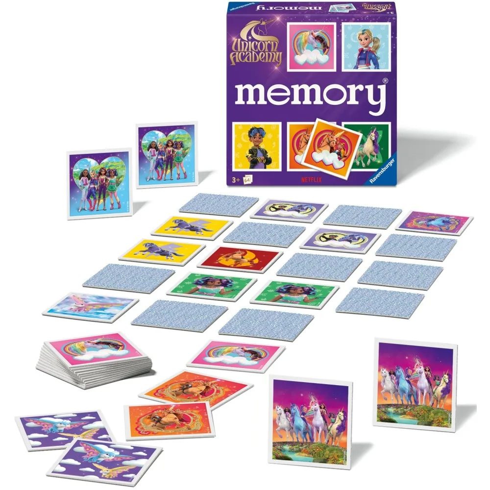 Настольная игра на память Ravensburger Memory 247783 Академия единорогов 247783